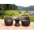 PE Poly Rattan Muebles al aire libre / jardín - 4 plazas